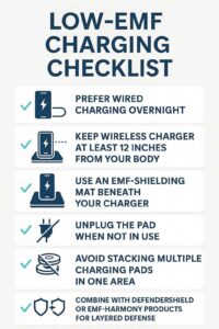 The Hidden EMFs from Wireless Chargers
