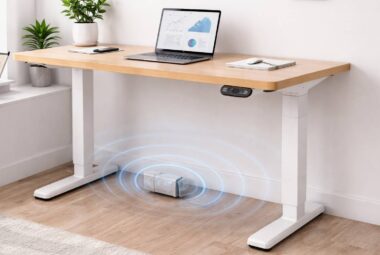 EMF exposure from electric standing desks