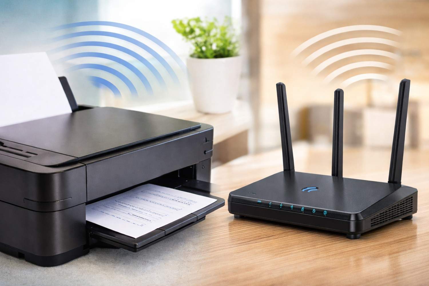 EMF exposure from wireless printers vs WiFi routers