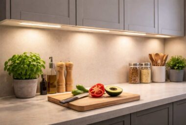 EMF Exposure From Under Cabinet Lighting in Kitchen