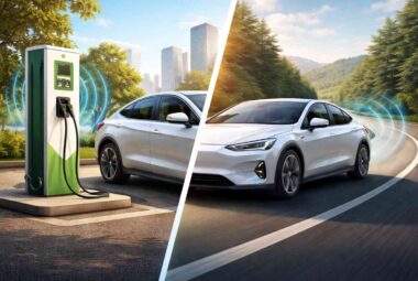 EMF Radiation Levels in Electric Vehicles While Driving vs Charging
