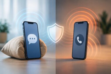 texting vs calling EMF