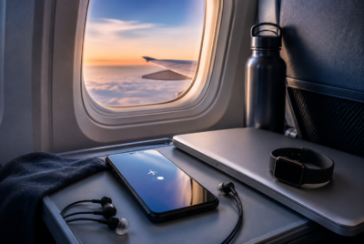 Reduce EMF on Airplane