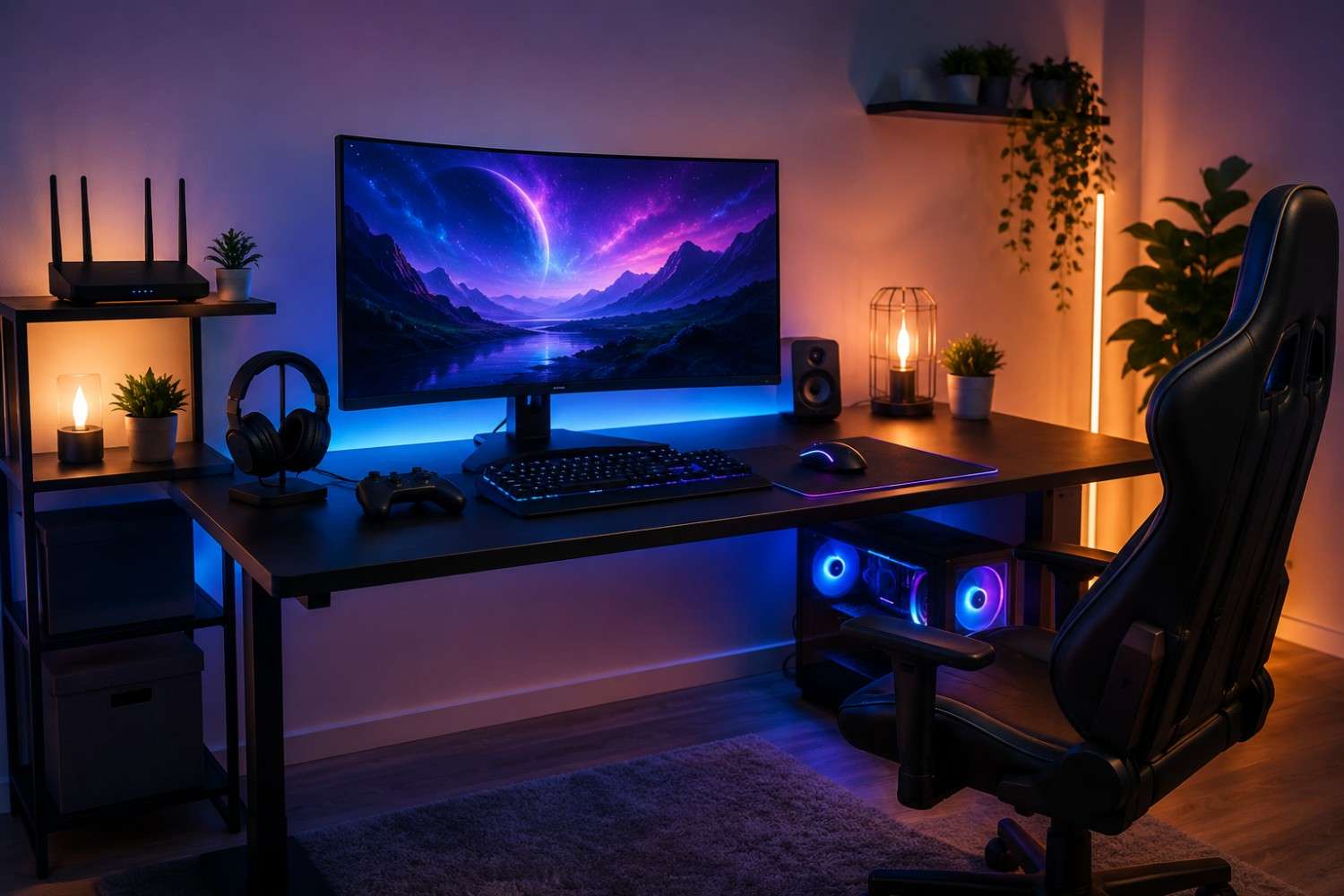 EMF-Friendly Gaming Setup