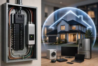 Whole-House Surge Protector EMF
