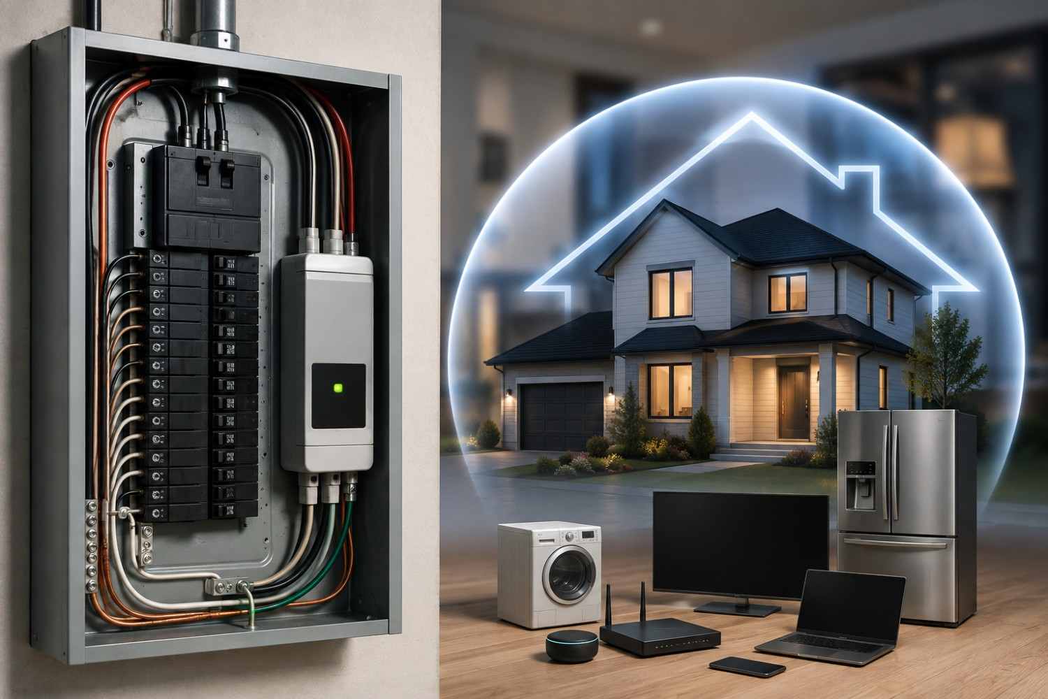 Whole-House Surge Protector EMF