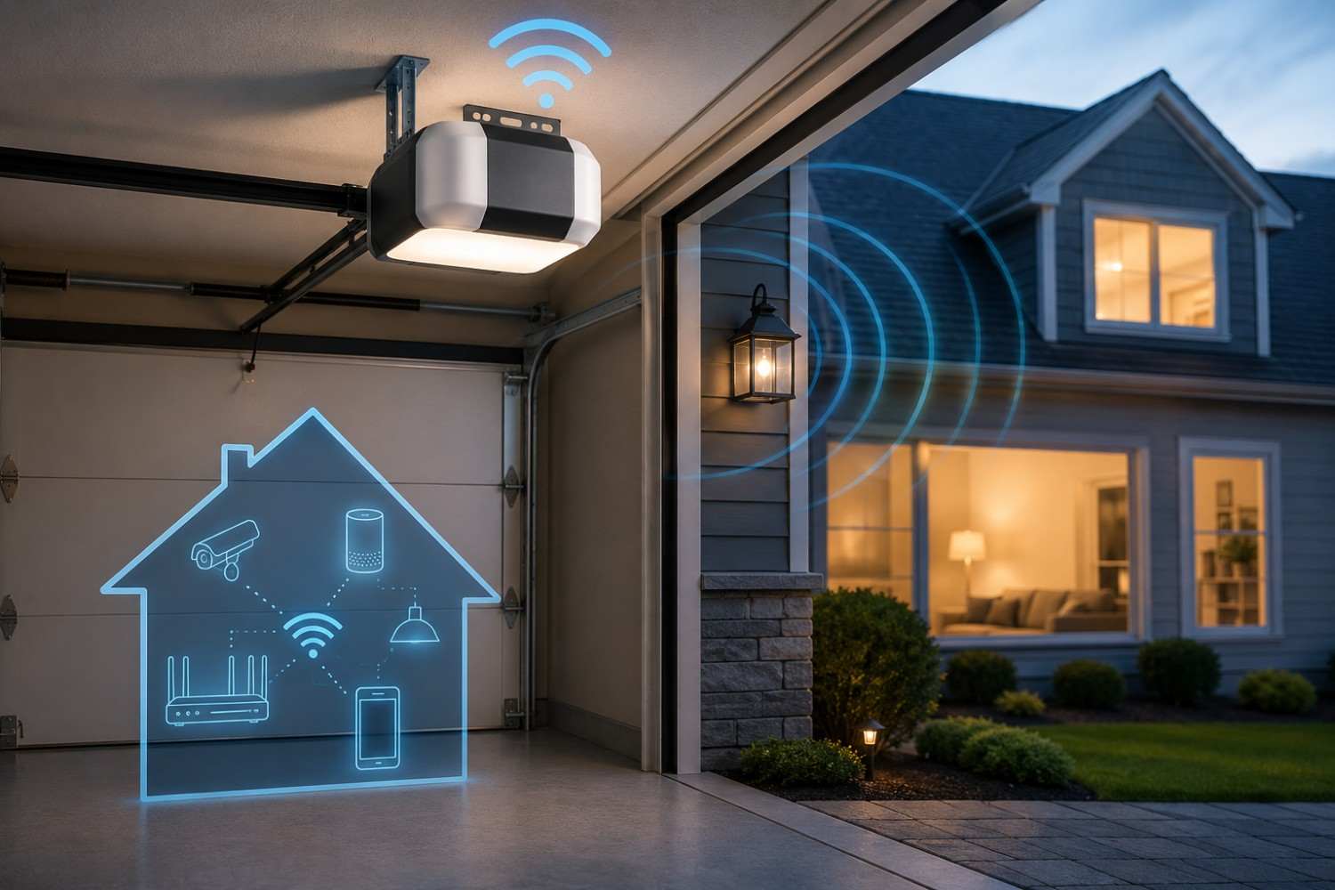 WiFi Garage Door Opener EMF